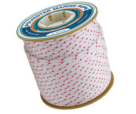 AQUA MARINE - Polyester Marine Rope - ( 90 Meter Spool)